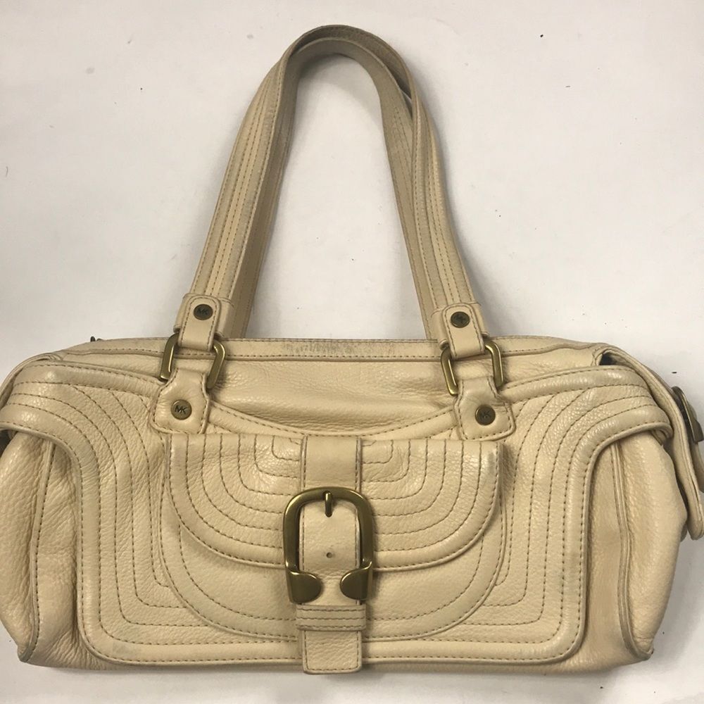VTG,RARE VINTAGE BAG MICHAEL MICHAEL KORS LEATHER SHOULDER WOMEN BAG - Picture 6 of 16